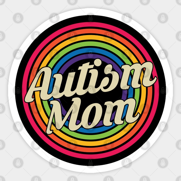 Autism Mom - Autism Awareness Sticker by MaydenArt